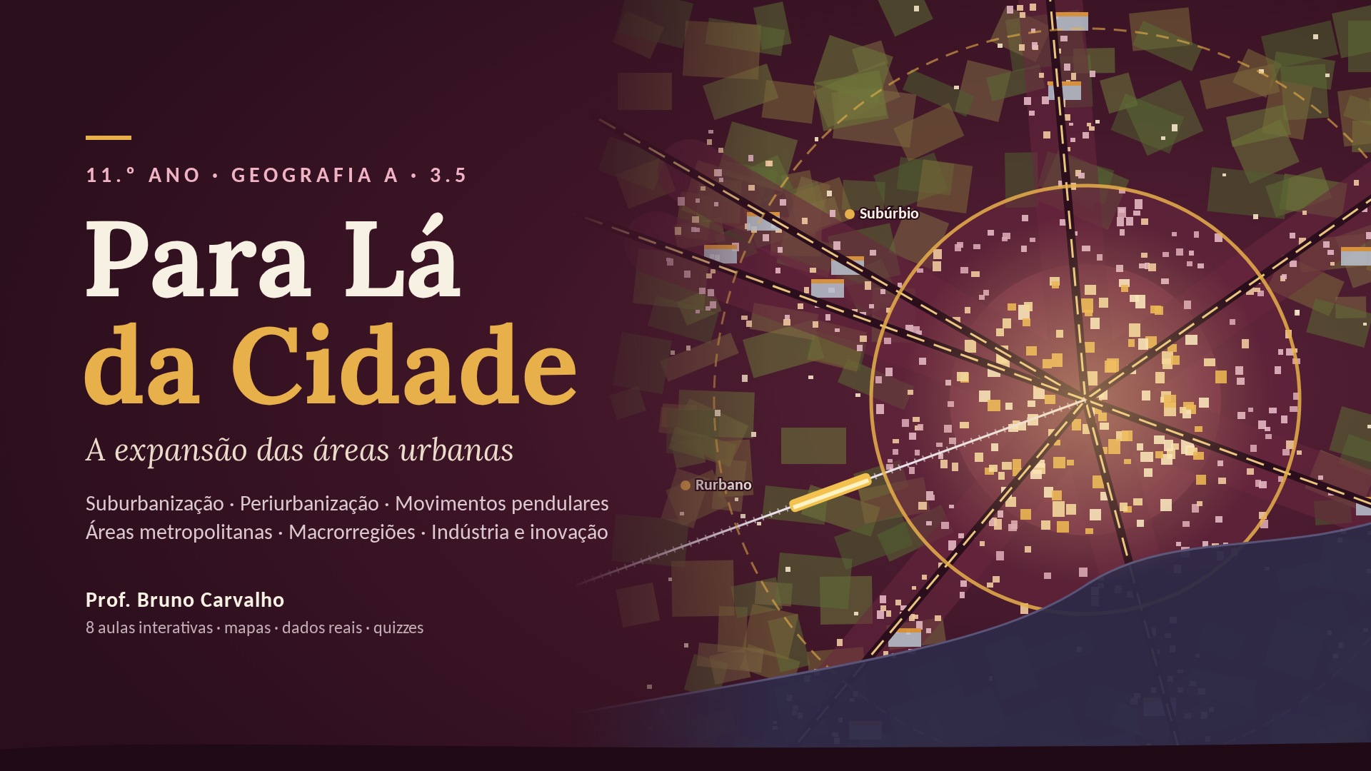 11.º Ano – 3.5. Para Lá da Cidade