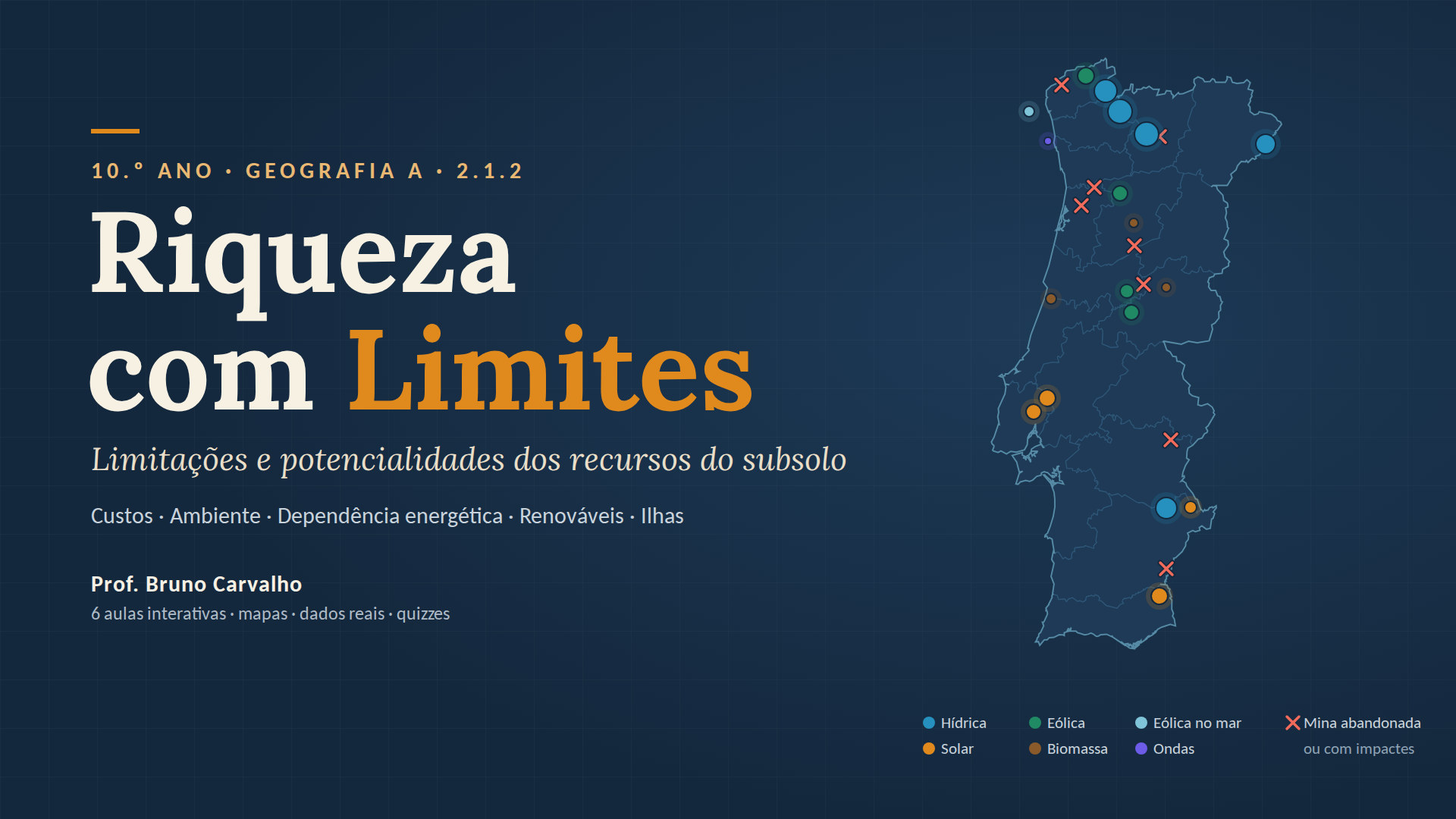 10.º Ano – 2.1.2. Riqueza com Limites